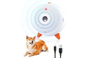 BUBBACARE Stop Dog Barking Device, Ultrasonic Anti Barking Devices for Dogs 33 FT, Dog Bark Control Deterrent Waterproof Barking Stopper Dog Training Tool Outdoor/Indoor Safe Anti Bark Device for Most Dogs