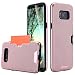 Produktbild Galaxy S8 Plus Hülle,Galaxy S8 Plus Case, Snewill Mesh Grip Case with Card Slot Holder Dual Layer Shockproof Impact Protection Case Cover for Samsung Galaxy S8 Plus