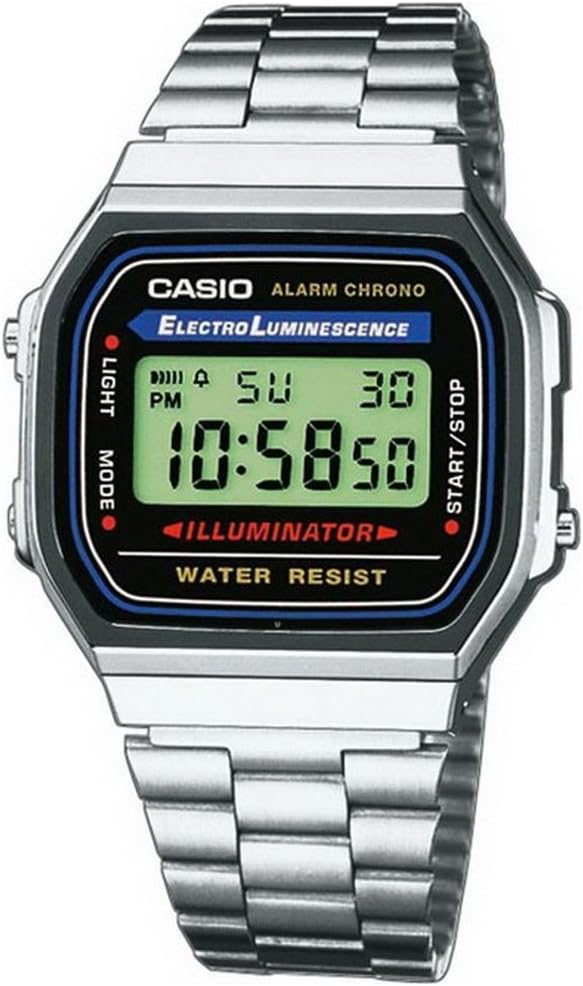 Casio Unisex Watch in Resin/Acrylic Glass with Date Display and LED Light - Water Resistan - Analyse des détails et conception