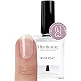 Miss Sophie Base Coat, Transparenter Unterlack für Nagelfolien & Nagellack, Schnelltrocknend, Langer Halt, Stärkung der Nägel