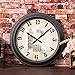Produktbild LLSJZ CLOCK Europäische Clock Wall Clock Living Zimmer Creative Clock American Retro Performance Generation Mute Big Quartz Clock Wand,16 Zoll Big Ben