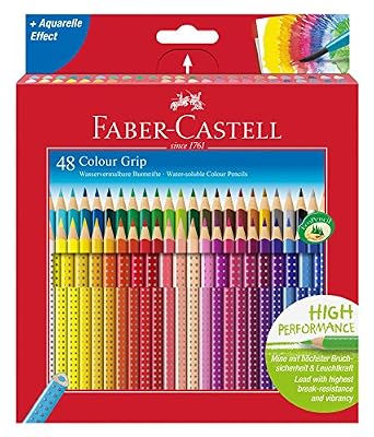 Faber-Castell 48 Couleur Grip crayon