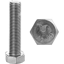 JDMA M5x20 Edelstahl Schraubenset - 240 Teile Sechskantschrauben Mit Muttern