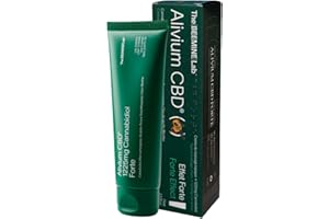 THE BEEMINE LAB ALIVIUM CBD Forte - Crema de masaje efecto frío-calor - Árnica, Menta, Alcanfor y Miel - Músculos y articulaciones - Espalda, región lumbar, músculos, rodillas, cuello, hombros (75 ml)