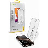 iPhone Uyumlu Temperli Cam Ekran Koruyucu Tam Kaplayan Kolay Uygulama Aparatlı Seti Kiti Kırılmaz, 17 PRO MAX