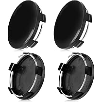 FT&ap;C Lot De 4 Cache-oyeux En Aluiniu ABS Avec Logo Cobra 60 Noir