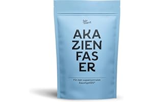 ‎FAIRMENT fairment Akazienfaser Pulver 80% Ballaststoffanteil 500g