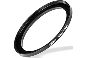 JIEYONGXIANG Lumos Step up Ring 62-72 - Metall Filteradapter matt schwarz - von Kamera Objektiv mit 62mm Filtergewinde auf 72mm Filter - Zubehör Adapter