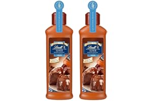 Lindt & Sprüngli Glasur Vollmilch, 2er Pack (2 x 200 g)