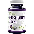 Phosphatidylserine 150mg 120 Vegan Capsules, Certificate of Analysis by AGROLAB Germany, High Strength Supplement, Gluten and GMO Free