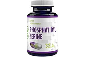 Hepatica Phosphatidylserine 150mg | 120 Vegan Capsules | High Strength Brain, Memory & Cognitive Support | 3rd Party Lab Tested | Gluten & GMO Free