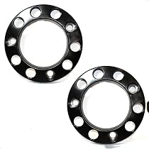 60 Copridadi Cromati Per Ruote - 32 Mm, In Plastica ABS, Alti 50 Mm, Per Camion, Auto, Rimorchi