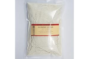 AUBE-GOURMET Gomme de guar (E412) en sachet de 1 Kilogramme