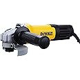 DEWALT DWE750T-B1,750Watt, 4" (100mm) Ultra SLIM Heavy Duty Angle Grinder Engineered For Heavy Duty Applications with Spindle Lock and Toggle Switch, 2 Year Manufacturer Warranty(SIDE HANDLE INCLUDED)