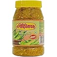 Shree Siddhivinayak Green Chilli Pickle Homemade Ready to Eat Hari Mirchi ka Achar, Hari Mirchi Ka Teekha Achar No Artificial colors 350 g
