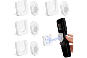 DOG'S BOOTY C-115 4 pary uchwytów na pilota zdalnego sterowania, uchwyt na pilota zdalnego sterowania, uchwyt ścienny, pilot zdalnego sterowania, organizer magnetyczny do biura