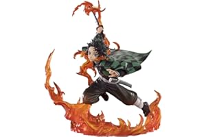 TAMASHII NATIONS - Demon Slayer: Kimetsu no Yaiba - Tanjiro Kamado (Kyojuro Rengoku's Sword Guard ver.) FiguartsZERO Collectible Figure