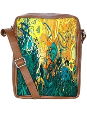 Snoogg , Damen Umhängetasche mehrfarbig multi
