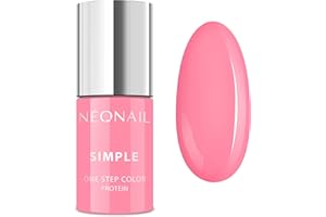 NEONAIL PROFESSIONAL NÉONAIL Rosa Xpress UV lakier do paznokci 3 w 1 Simple One Step Color Protein Lovely 7838-7, 7,2 ml