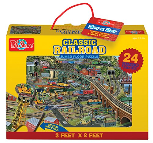 Preisvergleich Produktbild T.S. Shure Klassische Eisenbahn Jumbo-Bodenpuzzle