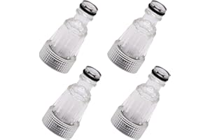 VPOUERY 4 pezzi Filtri Dell'Acqua per Idropulitrice Pompa o Giardino Protezione e Durata Filtro Acqua di Alta Qualità Filtro Per L'Acqua Per Idropulitrice
