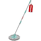 Spotzero By Milton Spin Mop Spares Set Handle with Microfibers Refill(Compatible with Prime, E-Elite, Classic, Ace Mops)