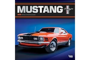 Mustang - Ford Mustang 2025-16-Monatskalender: Original BrownTrout-Kalender [Mehrsprachig] [Kalender]