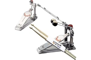 Pearl P 932 doppio pedale per grancassa della Pedal keepdrum Drum Sticks