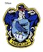 Produktbild Harry Potter gelb Bordüre Ravenclaw Med Eagle Ausschnitt groß, blau | Stickerei Hohe Qualität Eisen auf Sew auf Patch Abzeichen für Kleidung Jacken T-Shirts Mäntel Taschen Hüte Geldbeutel