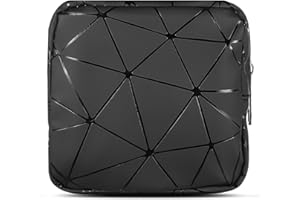 Ymapinc Period Sanitary Bag, Napkin & Tampon Storage Bag Portable Feminine Care First Period Kit for Teen Ladies Women for Purse - Black