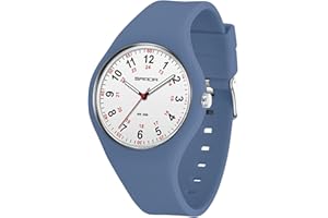 Forrader Analog Unisex Watches Waterproof Sports Watches for Nurse Medical Professionals, Women, Men, Students, Luminouse Easy Read Dial, Silicone Strap Womens Watch