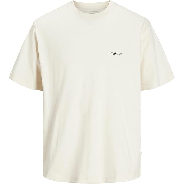 Jack & Jones Male T-Shirt Plus Size Rückenprint T-Shirt Ab 24