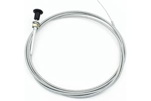 YOFMOO Yingshop Universal Carburetor YUSh Pull Choke Control Cable for 60-122 60122 290-835 290835 Lawn Tractor Mower 96" Conduit Go Kart Carts Mini Bike Oregon Stens Lincoln F162 F163 SA200 SA250