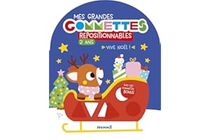 Mes grandes gommettes - Noël - livre de gommettes repositionnables - 2 ans - livre activités - gommettes