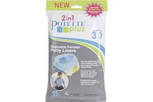 Potette Plus Travel Potty Pack of 30 Disposable Liners