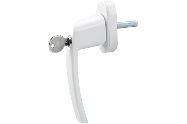 Olympia Poignée de fenêtre verrouillable Blanc FGS 100