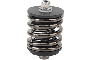 RiToEasysports Amortiguador Trasero de Bicicleta Plegable, Procesamiento de Plásticos de Ingeniería de Acero, Amortiguador de Resorte de Suspensión de Bicicleta para Brompton