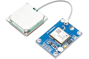 AYWHP 1 PCS GY-NEO6MV2 GPS Modulo di controllo del volo NEO-6MV2 Modulo GPS di controllo del volo 3V-5V con antenna superceramica compatibile con Arduino (modulo + antenna)