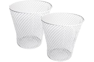 UTTASU Secure Plant Growth, 2 Pack Garden Cloche for Protection Against Squirrels and Deer (White)