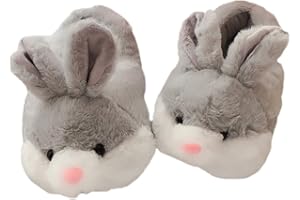 Yuchen Hasen Männer und Frauen Herbst und Winter Cartoon Indoor Plüsch Hausschuhe