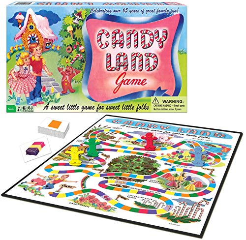 Winning Moves Games 1189 WIN1189 Candy Land 65th Anniversary Game, Multicolor, None