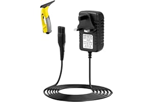SELURK 5.5V Replacement Charger for Karcher Window Vacuum Cleaner WV1, WV2, WV5, WV55, WV60, WV70, WV75, WV1 Plus, WV2 Plus, WV60 Plus, WV75 Plus, WV5 Premium, Power Supply Adapter for Karcher,1.5M cable