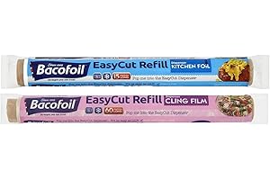 LAEAN Bacofoil EasyCut Foil Refill Set + Bacofoil Easycut Clingfilm Refill Set