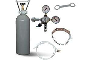 BIETAL Zubehörset zur Umrüstung von Quooker Cube auf große CO2-Flaschen Umbauset mit 2 kg CO2-Flasche