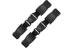 VAIAV Kindersitz Gurt Sicherungen Baby Sicherheitsgurt Clip Gurtsammler Autositz Brustgurt Clip Brust Sicherung Sicherheitsgurt (2 Stück)