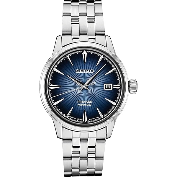Seiko Prospex Stainless Steel Band Analog Watch for Men Blue Dial