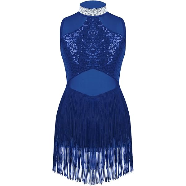 Ranrann Enfant Fille Robe Danse Latine Frangé Robe Danse Salsa Chacha Tango Samba Costume Spectacle Dancewear 3-14 Ans A Bleu 5-6 Ans Ranrann Enfant Fille Robe Danse Latine Frangé Robe Danse Salsa Chacha Tango Samba Costume Spectacle Dancewear 3-14 Ans A Bleu 5-6 Ans