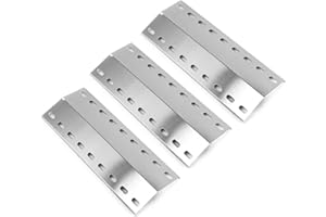 Denmay 39,5 x 15 cm uniwersalna osłona palnika, części zamienne do Landmann Grillchef, Landmann Triton, Landmann Minton, Landmann Avalon, Grandhall Maxim GT4, rozdzielacz płomienia ze stali