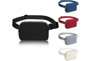 Miss Lulu Sac Banane Unisexe avec Ceinture Réglable,Idéal pour la Vie Quotidienne l'Entraînement la Course la Randonnée,Belt Bag et Fanny Pack pour Ville et Sorties Nature