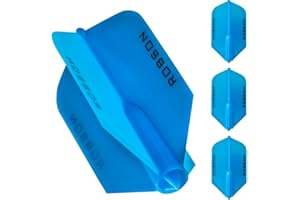 DARTS CORNER Robson Plus Dart trajets – Grande résistance – 1 Lot (3) – fin Bleu – Avec Fléchettes d'angle paiement carte